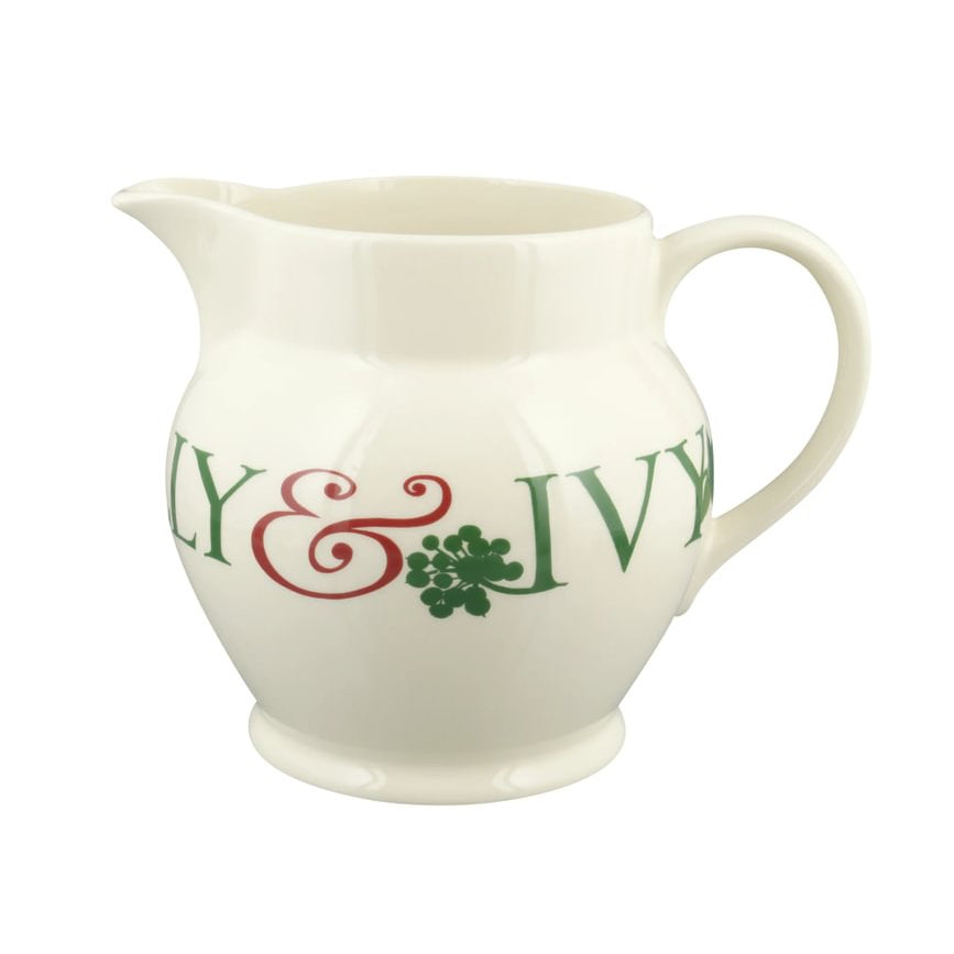 Emma Bridgewater Christmas Toast Holly & Ivy 3 Pint Jug