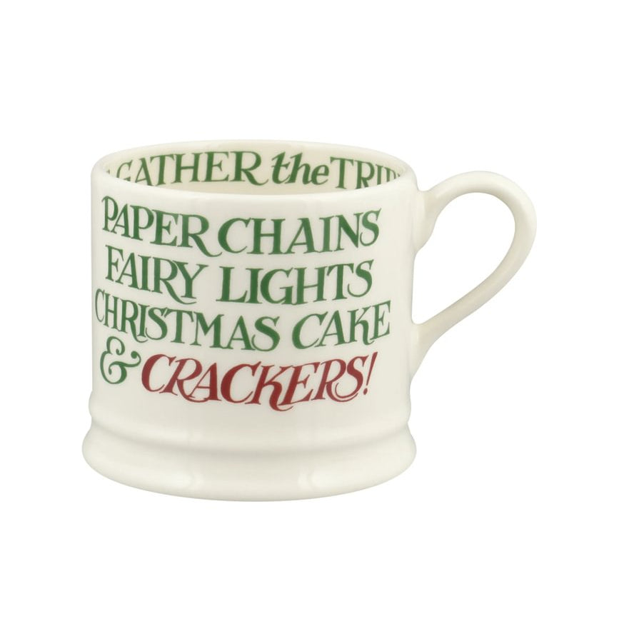 Emma Bridgewater Christmas Toast Crackers Small Mug