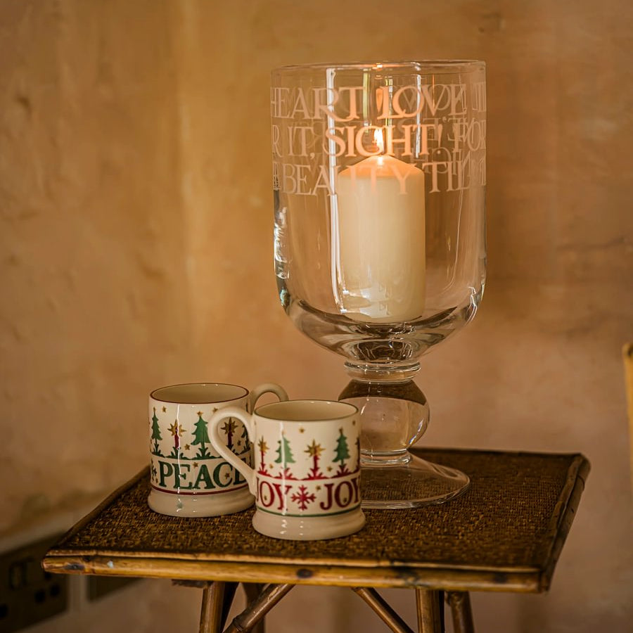 Emma Bridgewater Christmas Joy Set of 2 Half Pint Mugs