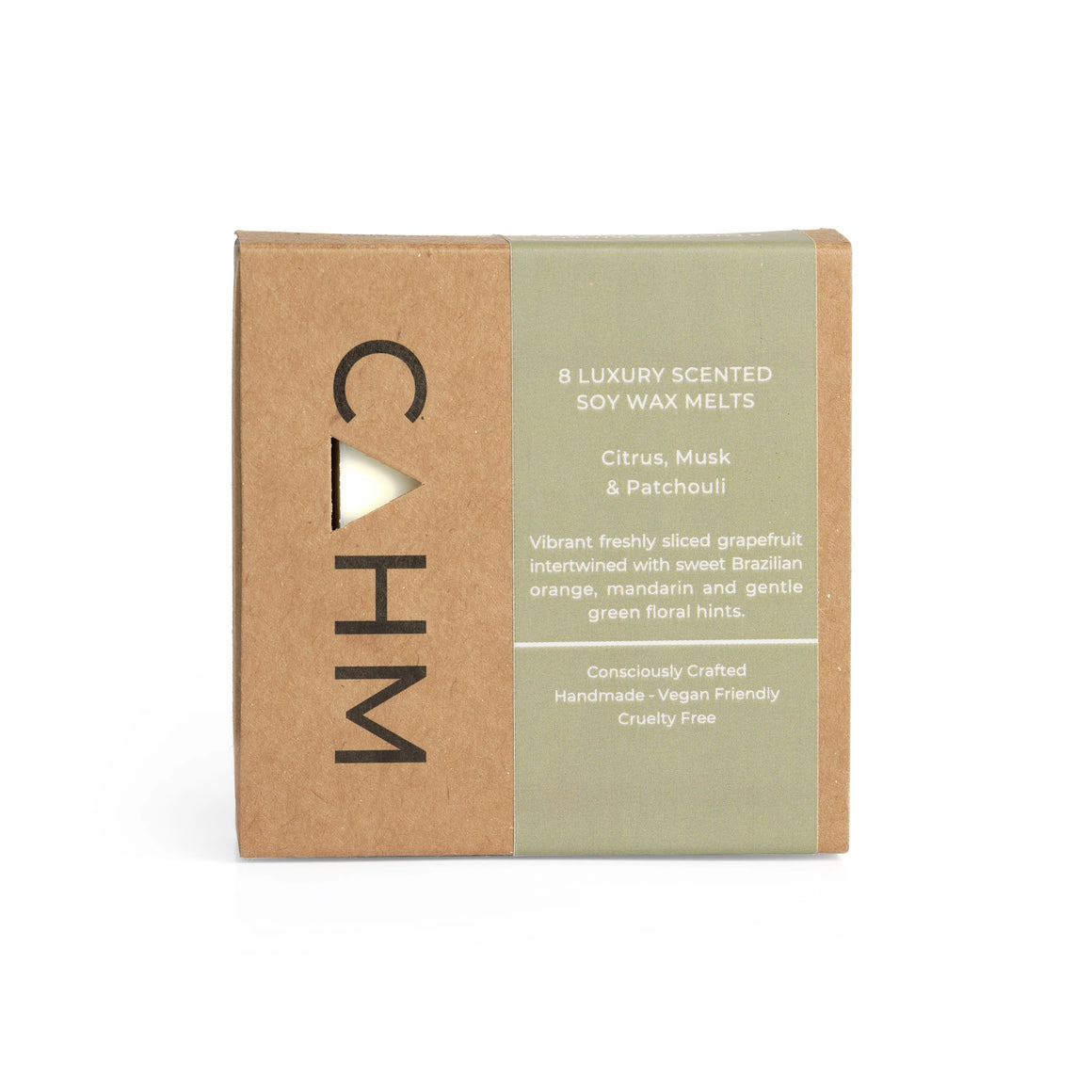 CAHM Citrus, Musk & Patchouli Wax Melt Box