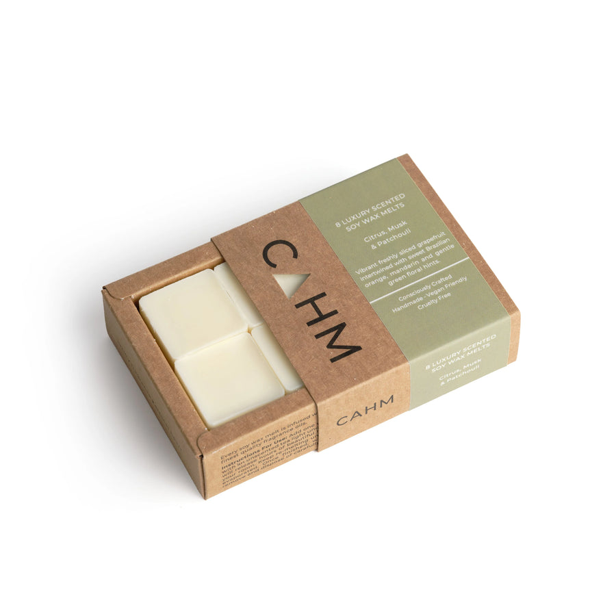 CAHM Citrus, Musk & Patchouli Wax Melt Box