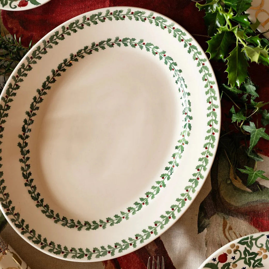 Emma Bridgewater Tiny Holly Medium Platter