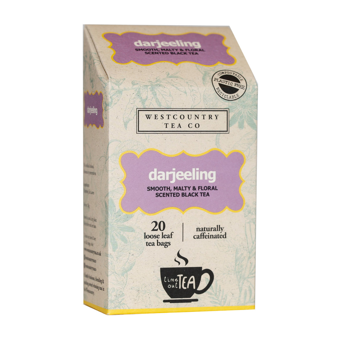 West Country Tea Co. Darjeeling Loose Leaf Tea Bags