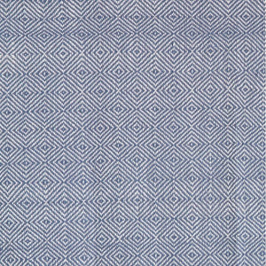 Weaver Green Navy Diamond Blanket