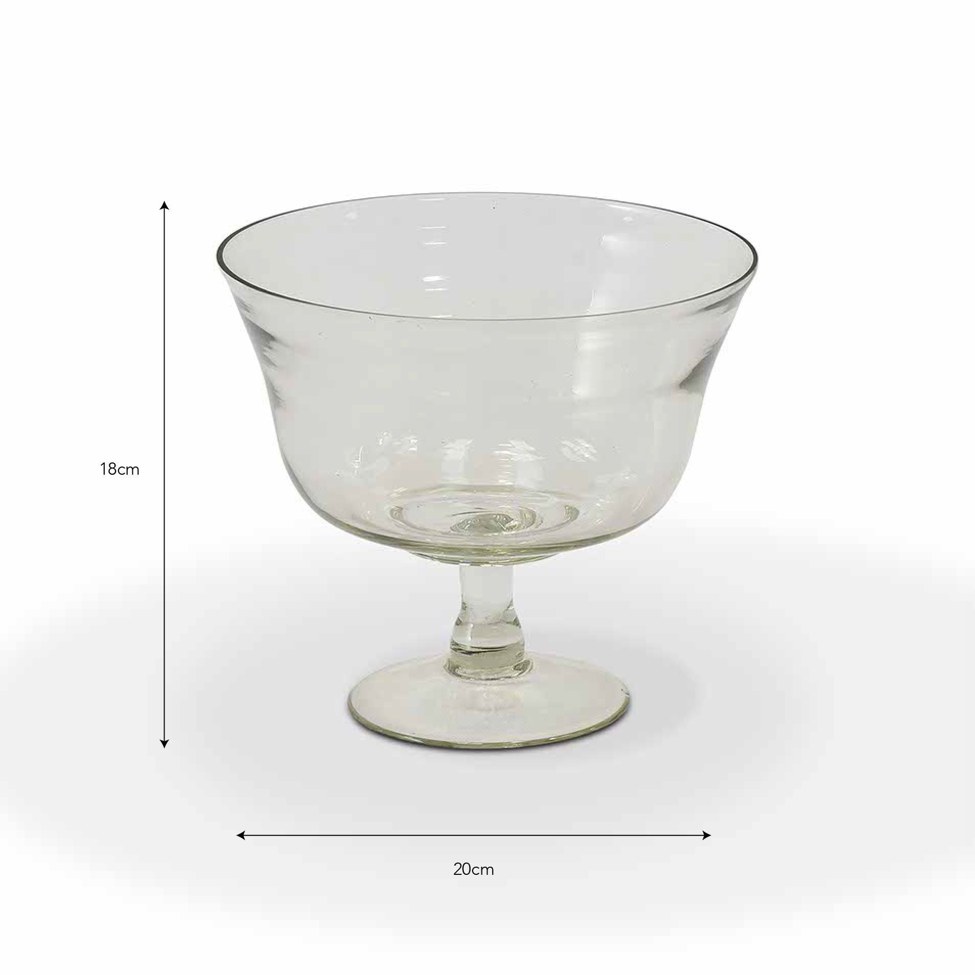 Garden Trading Murcot Glass Serving Bowl