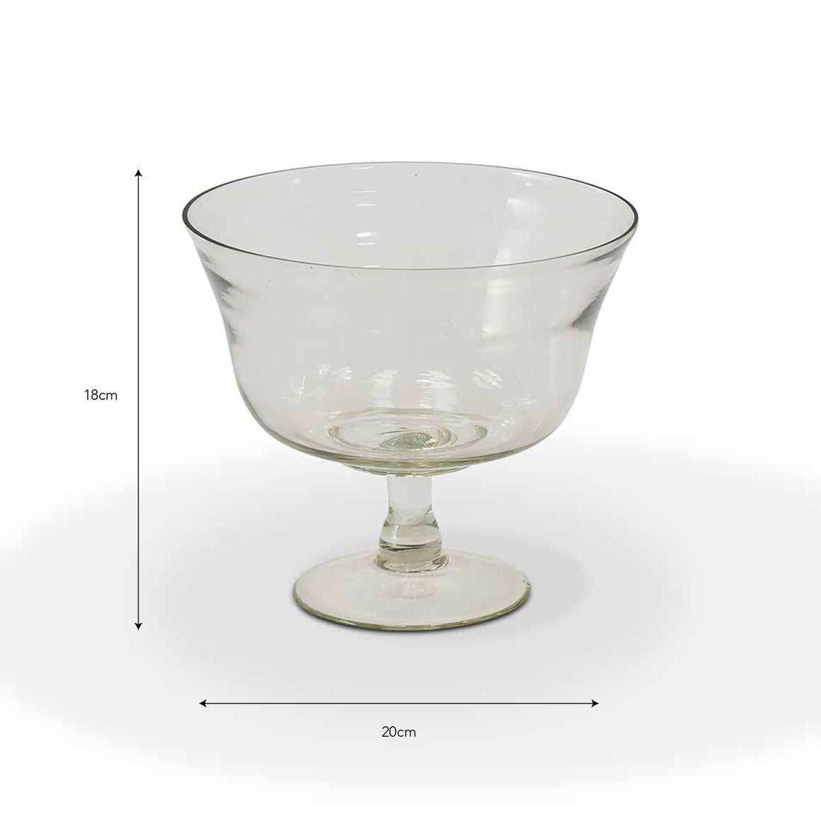 Garden Trading Murcot Glass Serving Bowl