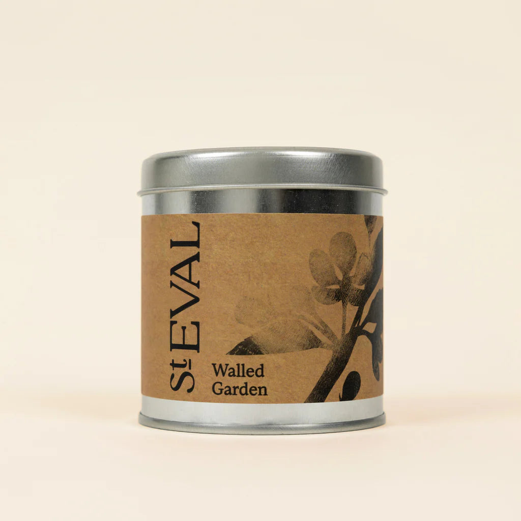St. Eval Walled Garden Tin Candle