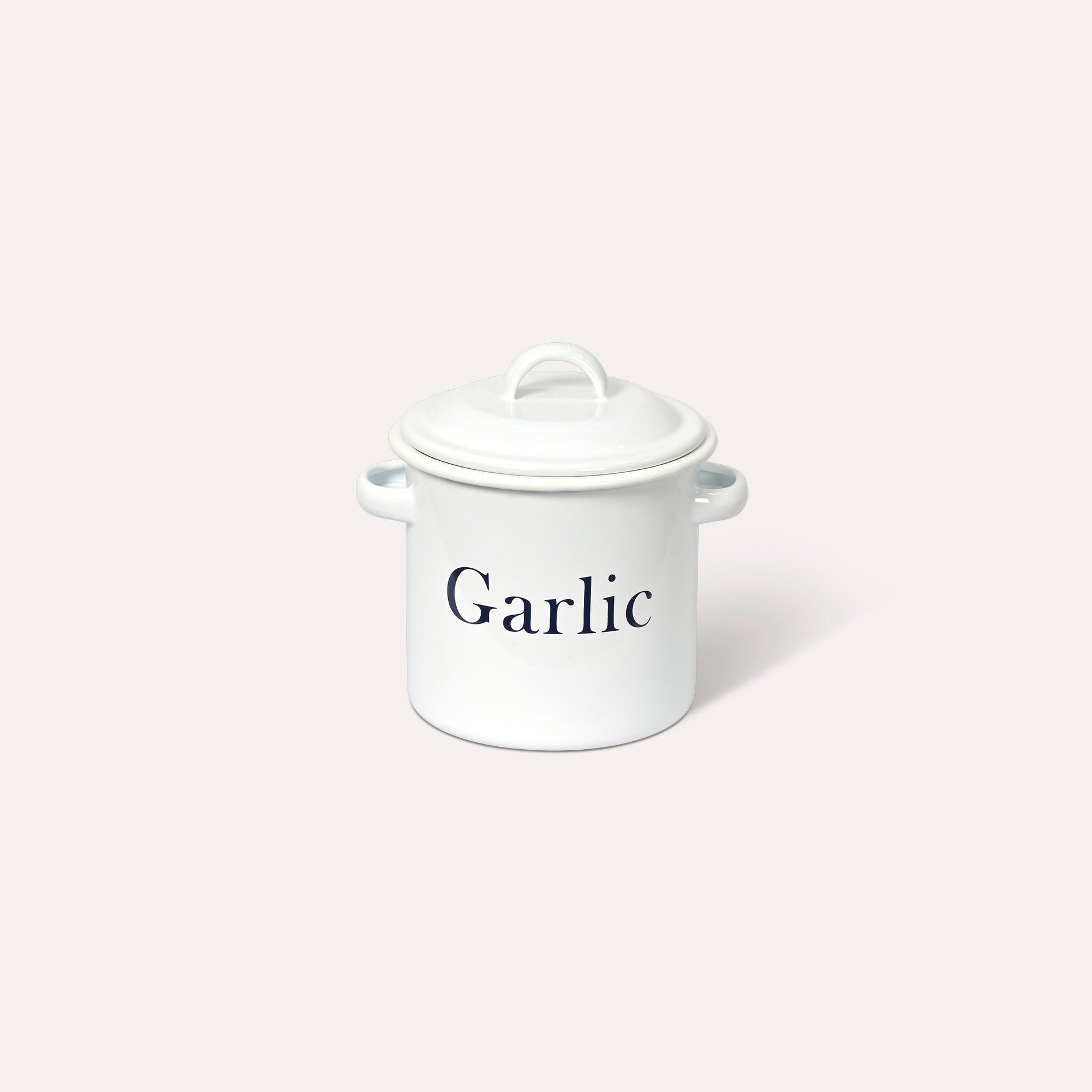 Garden Trading Enamel Garlic Pot