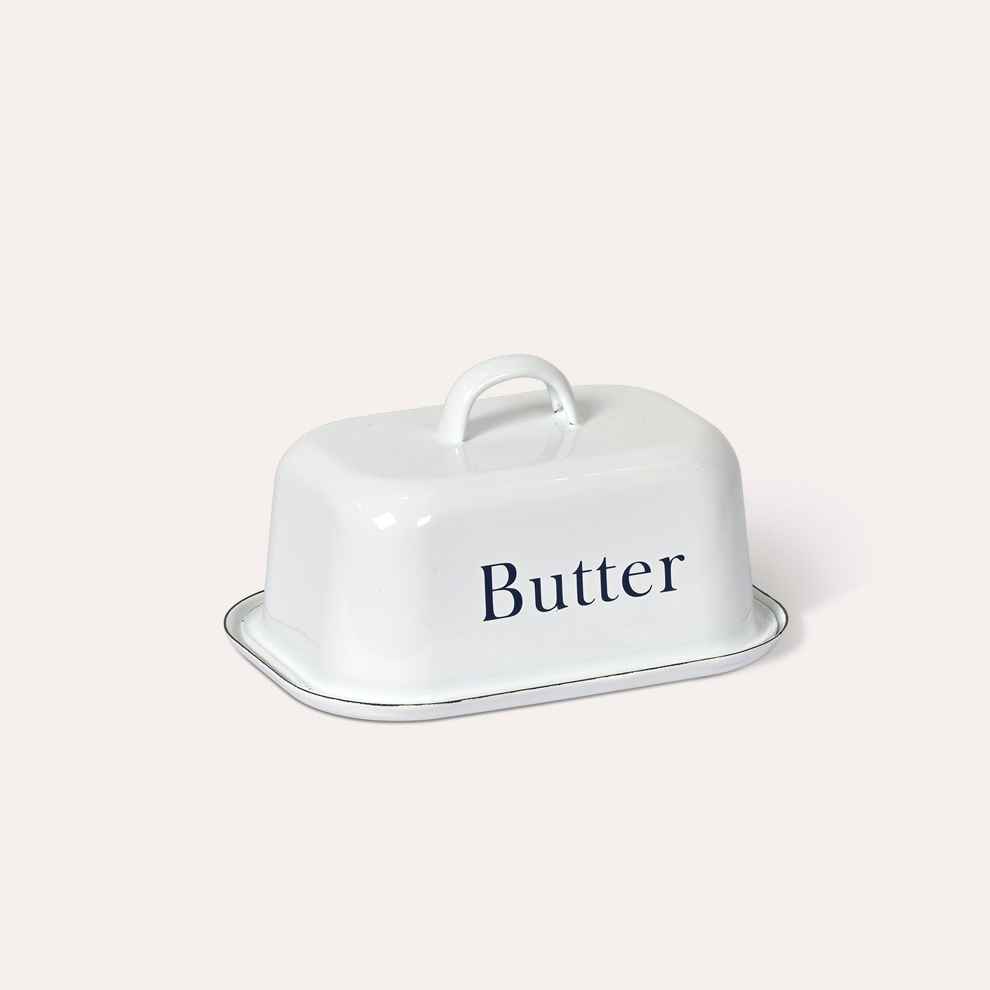 Garden Trading Enamel Butter Dish