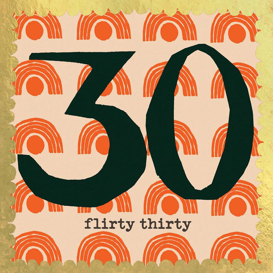 Poet & Painter Flirty 30 Card