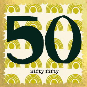 Poet & Painter Nifty 50 Card