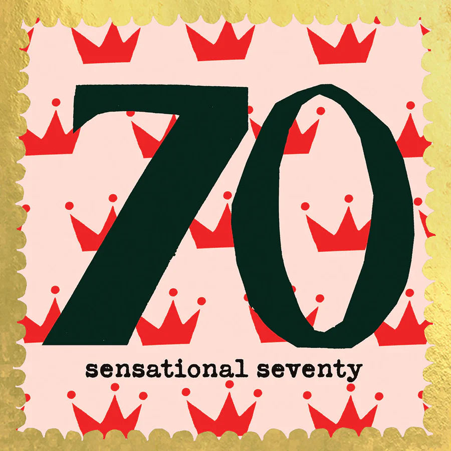 Poet & Painter Sensational 70 Card