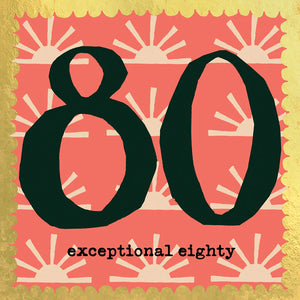 Poet & Painter Exceptional 80 Card