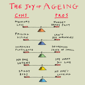 Poet & Painter The Joy Of Ageing Card