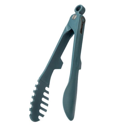 Fusion Twist Blue Food Tongs