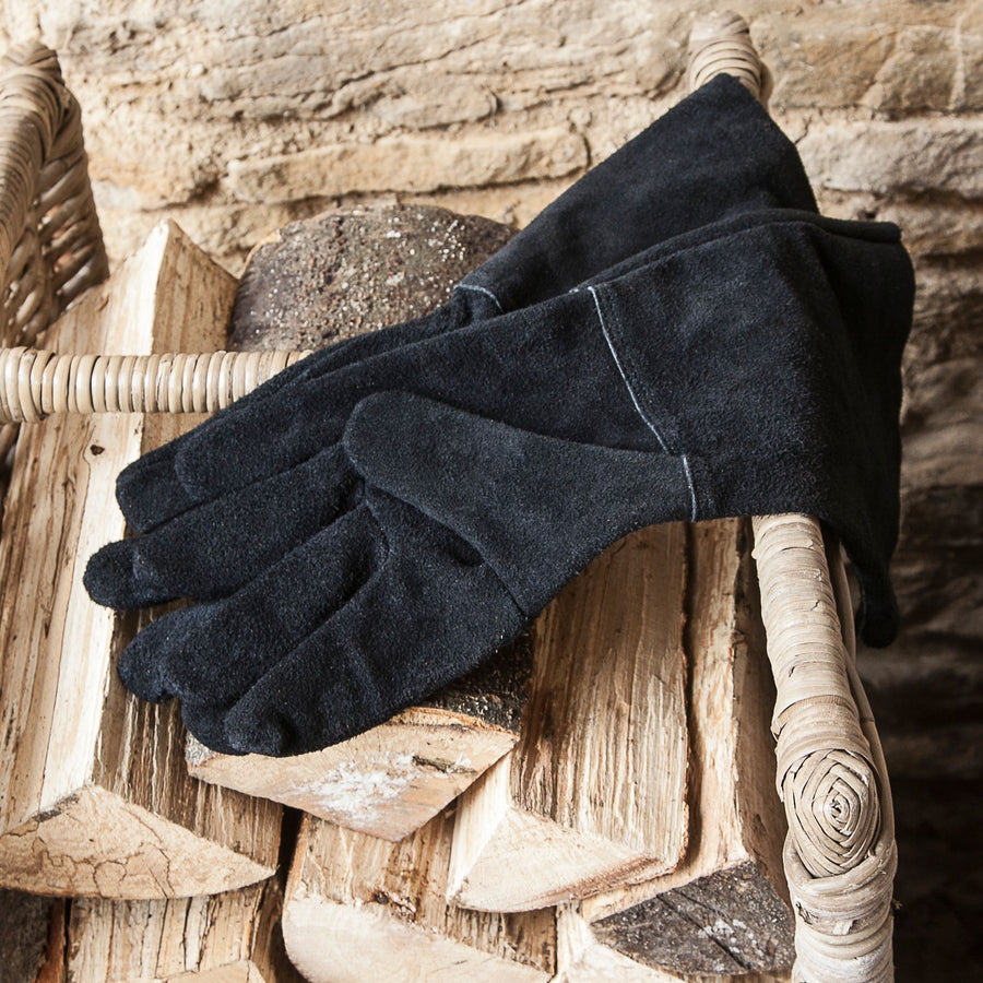 Garden Trading Classic Gauntlet Gloves Black