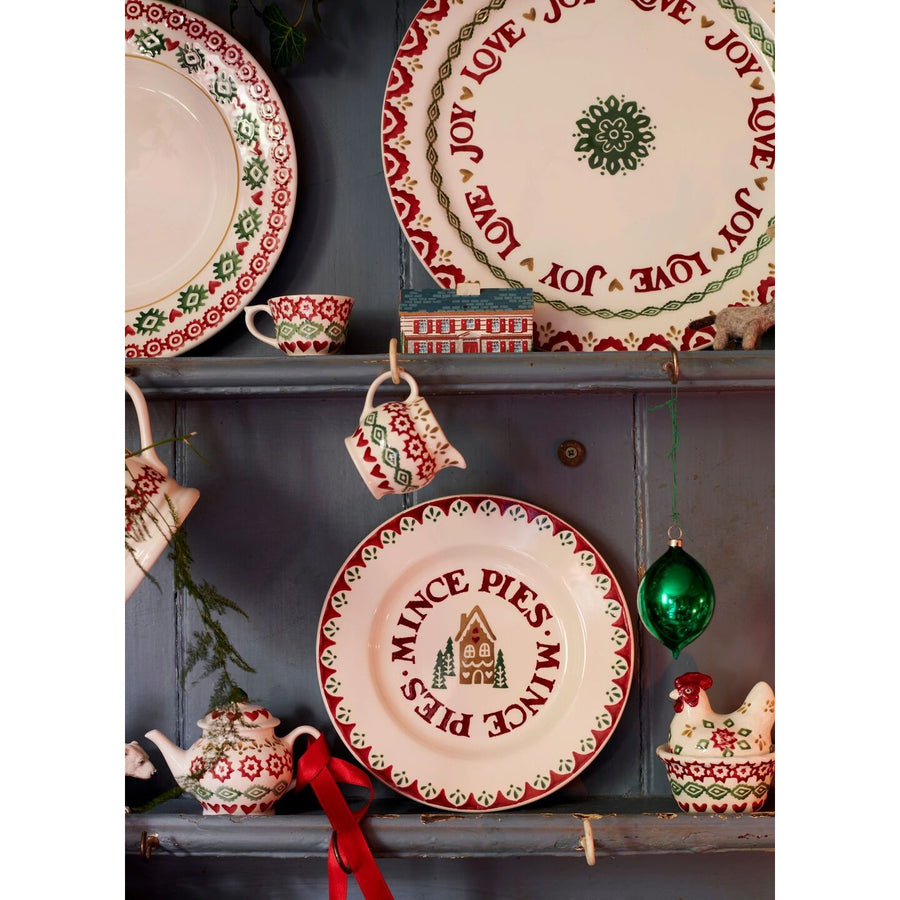 Emma Bridgewater Gingerbread Mince Pies 8.5" Side Plate