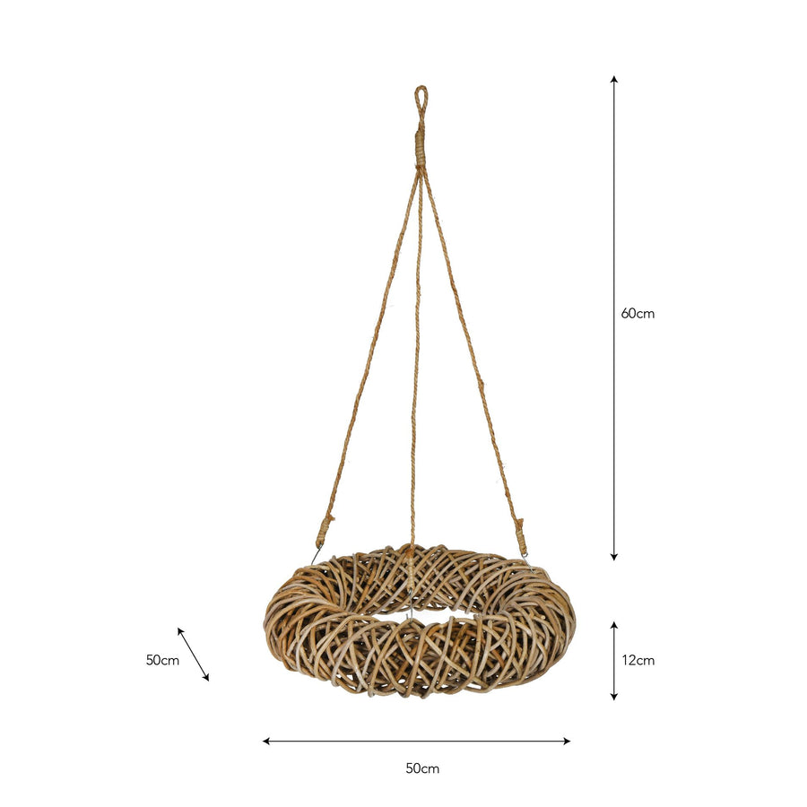 Garden Trading 50cm Bembridge Natural Wreath