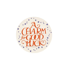 Emma Bridgewater Halloween Toast God Luck Charm 6.5" Side Plate