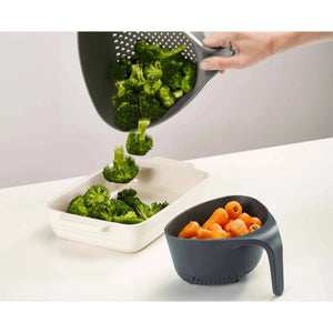 Joseph Joseph Nest™ 2-piece Grey Colander Set