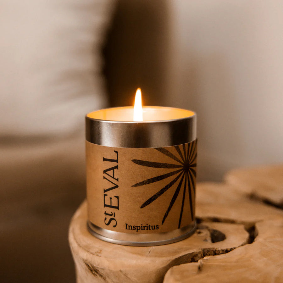 St. Eval Inspiritus Tin Candle