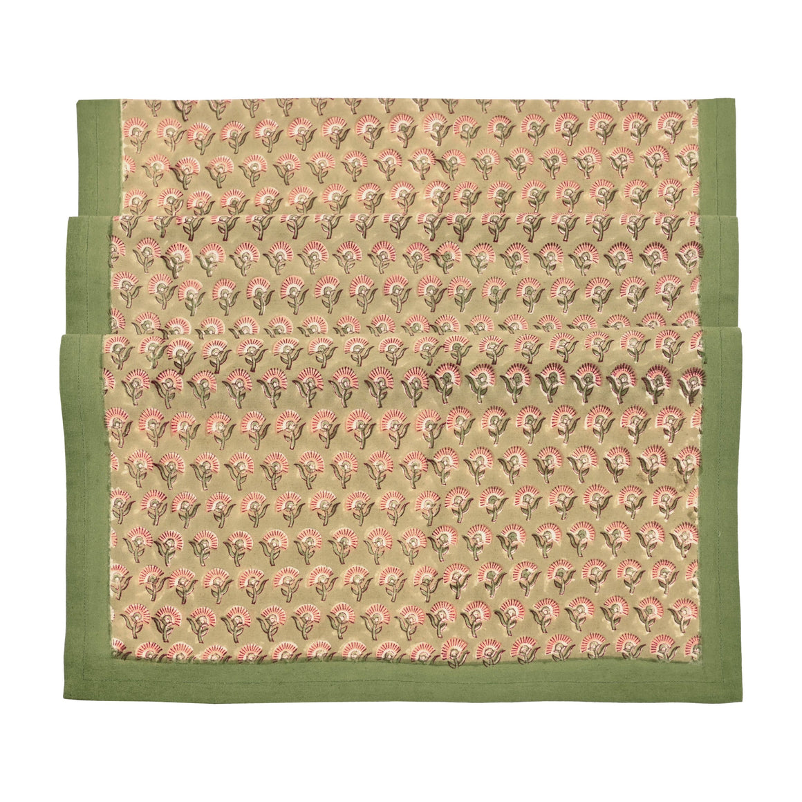 Walton & Co Alice Hand Block Print Table Runner