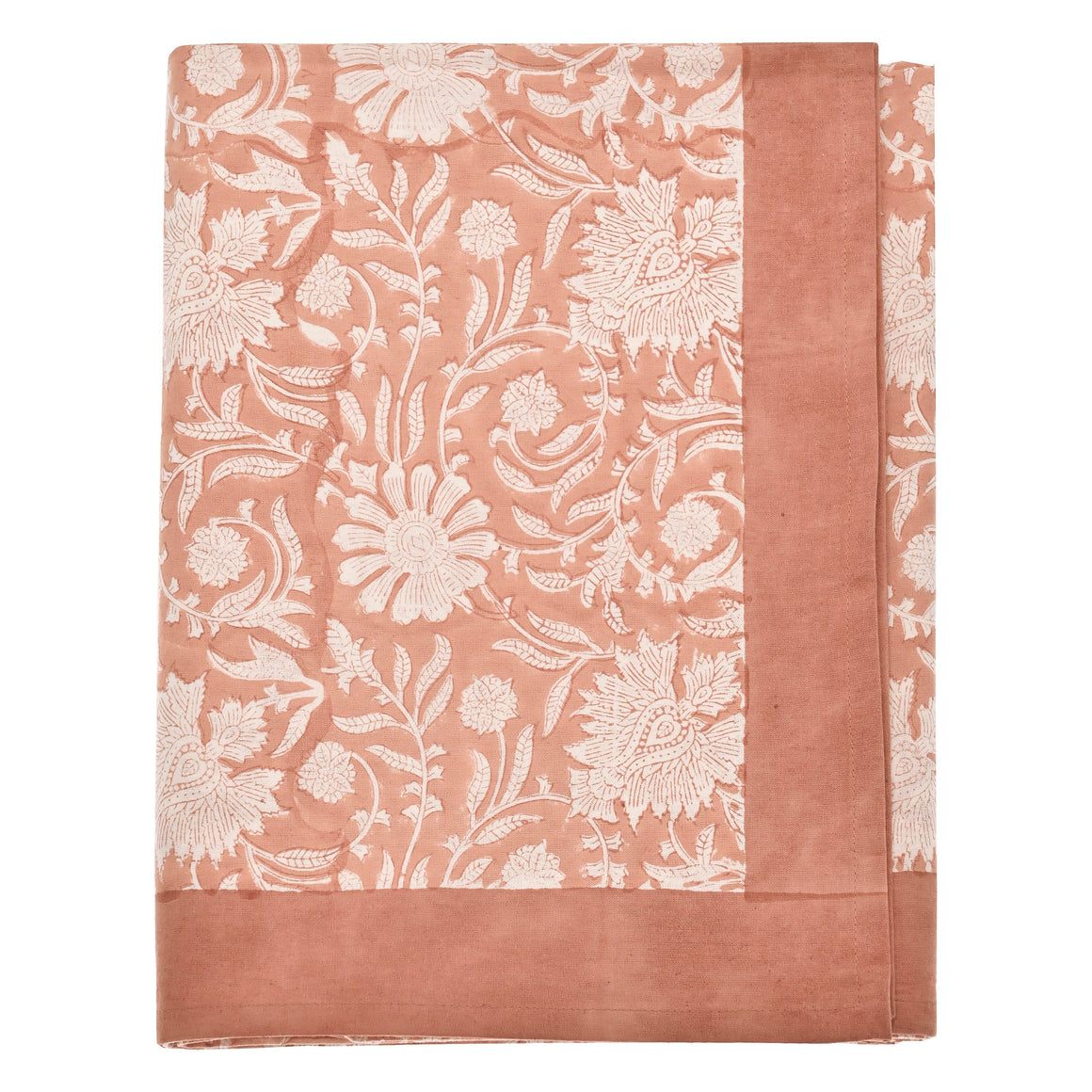 Walton & Co Elise Hand Block Plaster Tablecloth