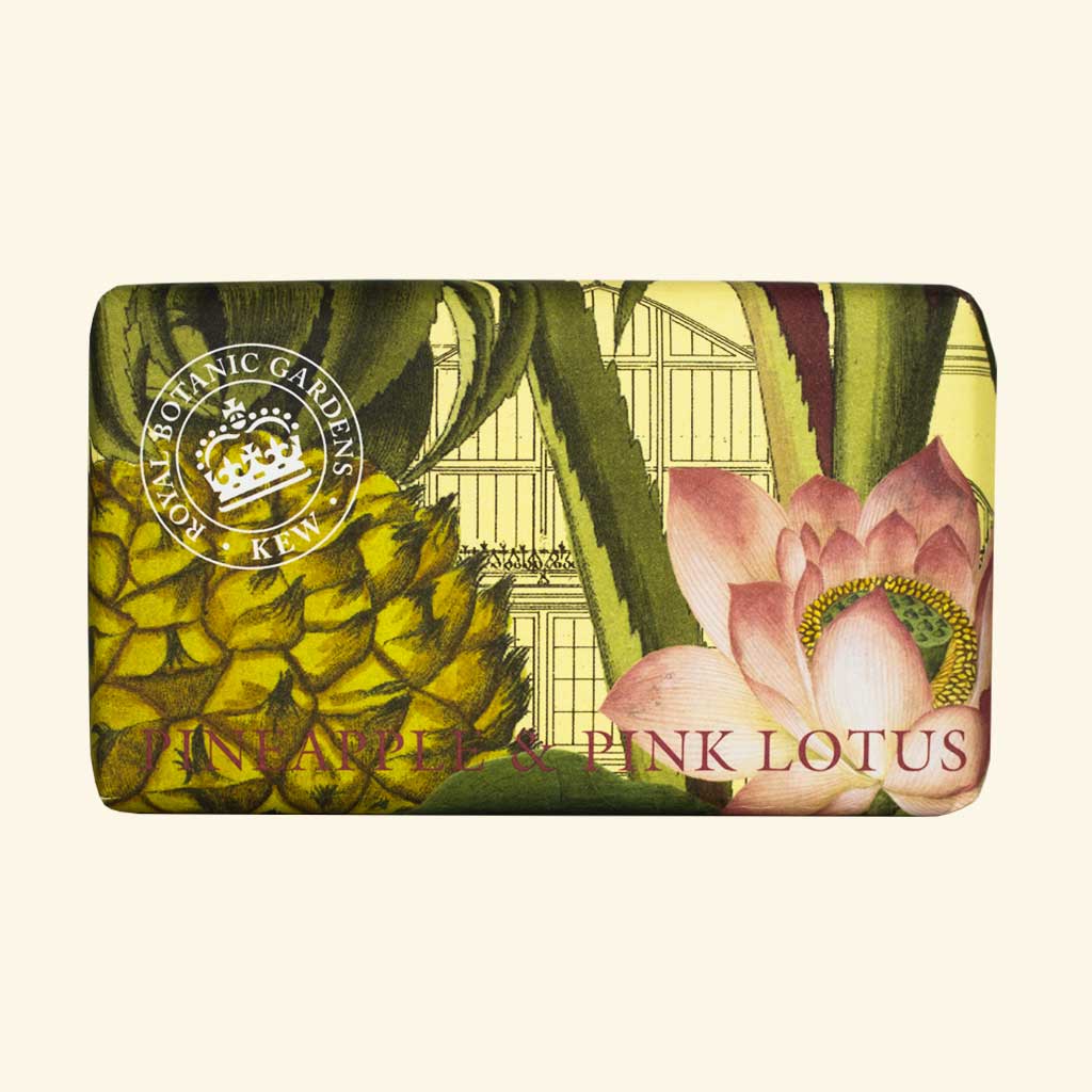 English Soap Kew Pineapple & Pink Lotus Soap