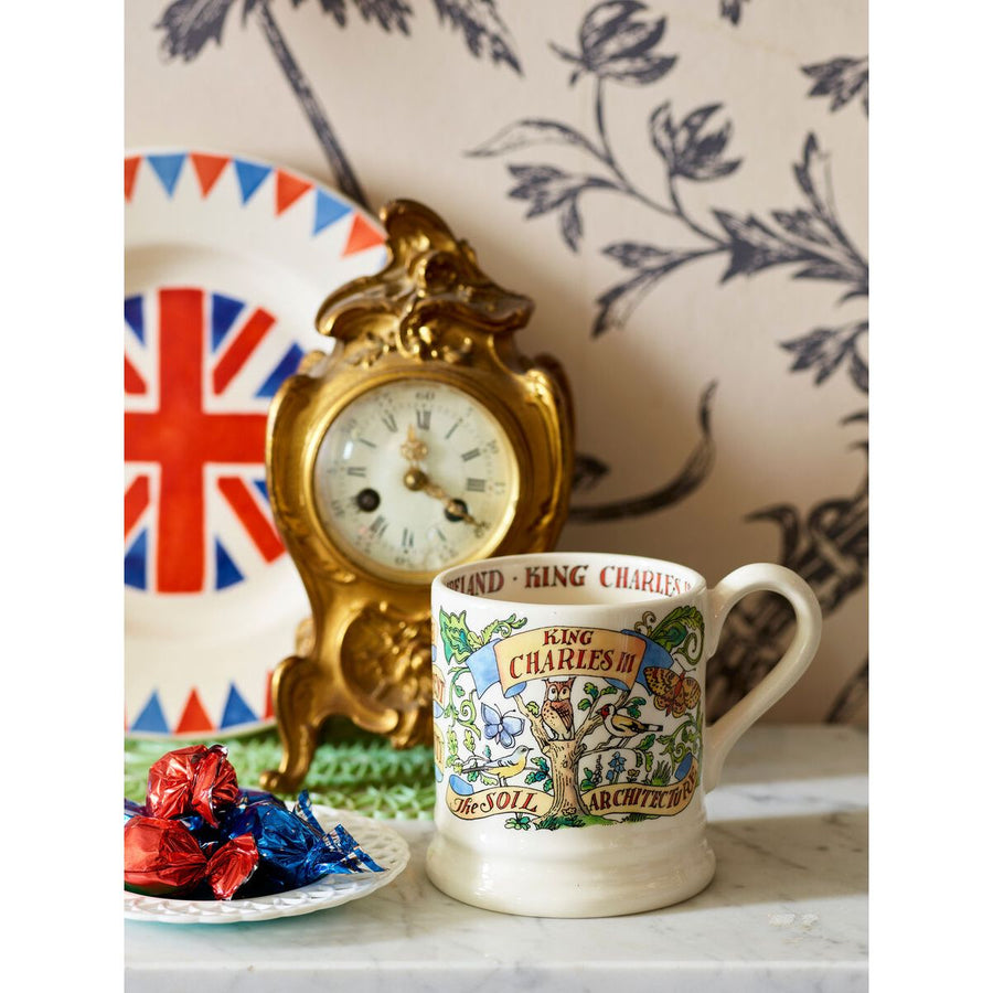 Emma Bridgewater King Charles Half Pint Mug