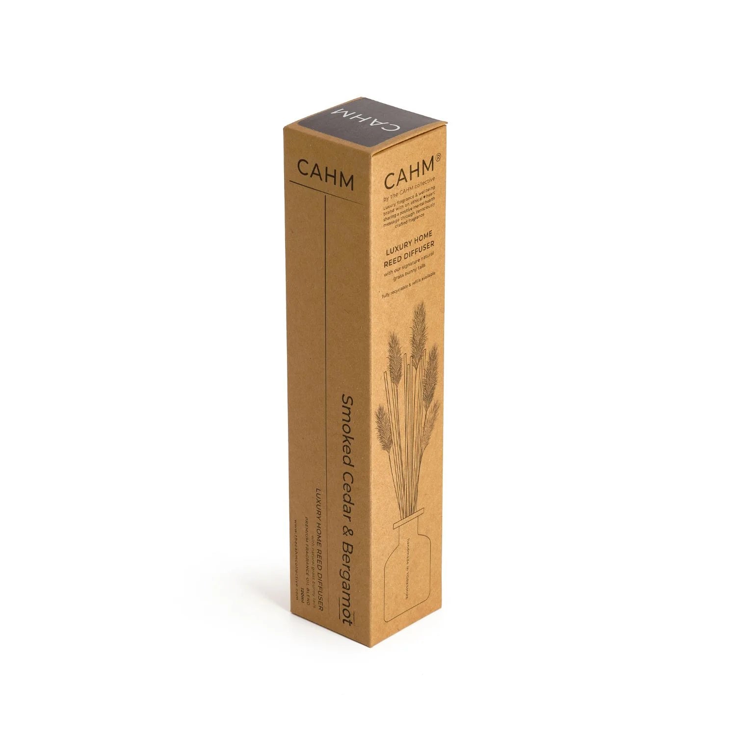 CAHM Smoked Cedar & Bergamot Reed Diffuser