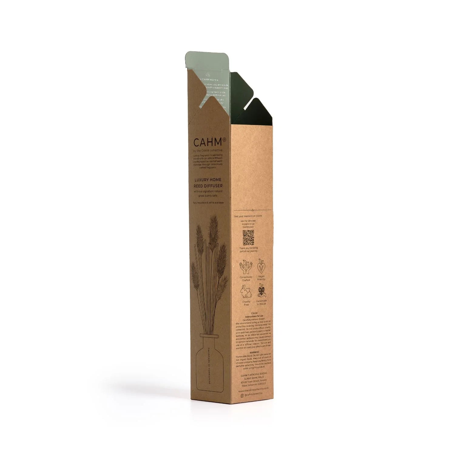 CAHM Smoked Cedar & Bergamot Reed Diffuser