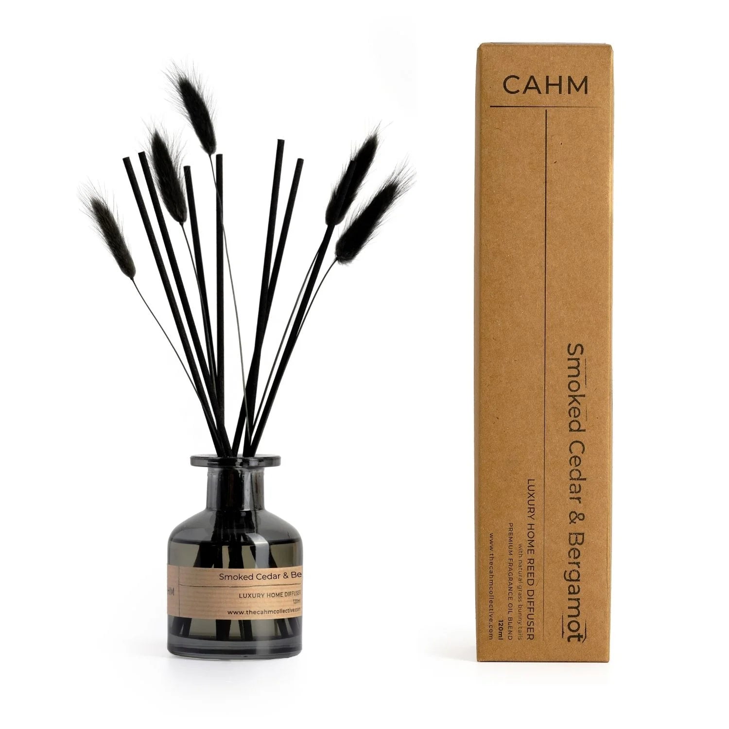 CAHM Smoked Cedar & Bergamot Reed Diffuser
