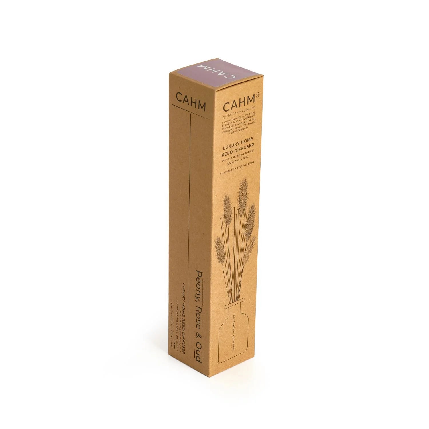 CAHM Peony, Rose & Oud Reed Diffuser