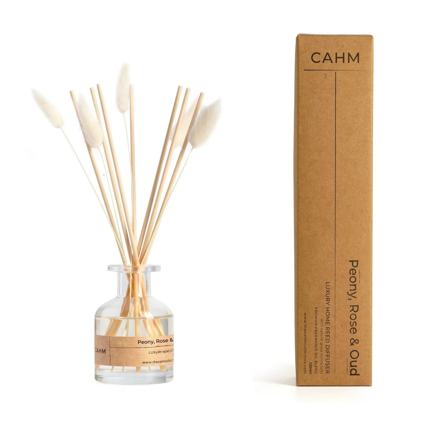 CAHM Peony, Rose & Oud Reed Diffuser