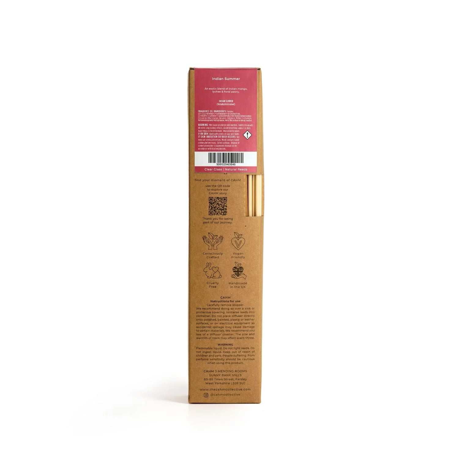 CAHM Indian Summer Reed Diffuser