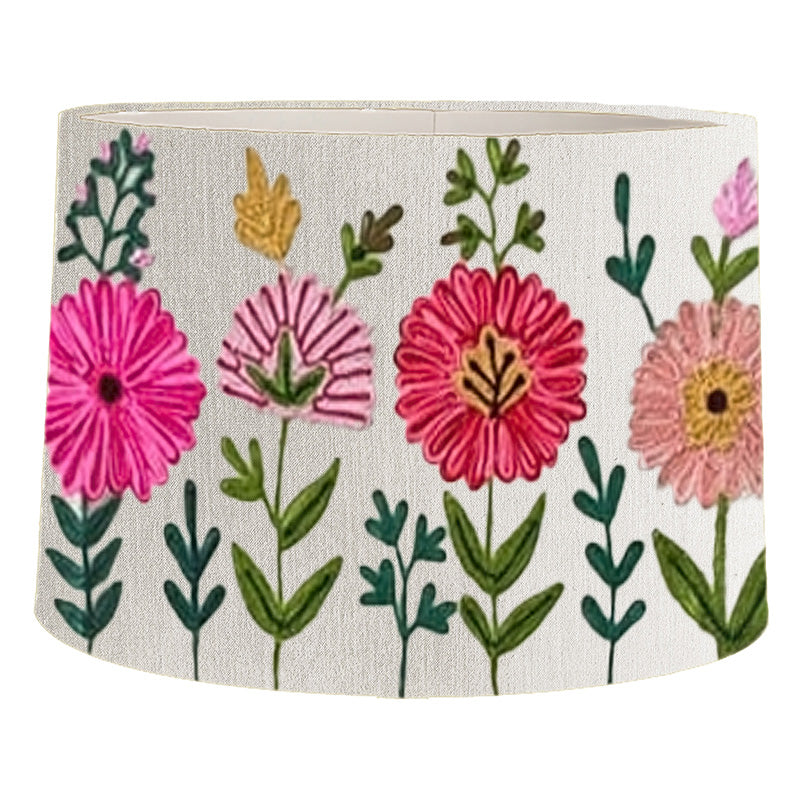 Aquarelle Large Ensley Pink Tapered Lampshade