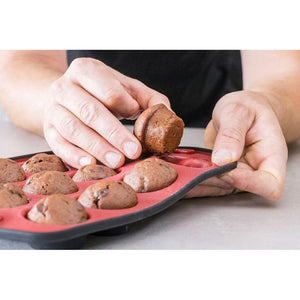 Masterclass Smart Silicone Mini Muffin Tray