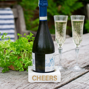Culinary Concepts Cheers Marble Bottle Holder