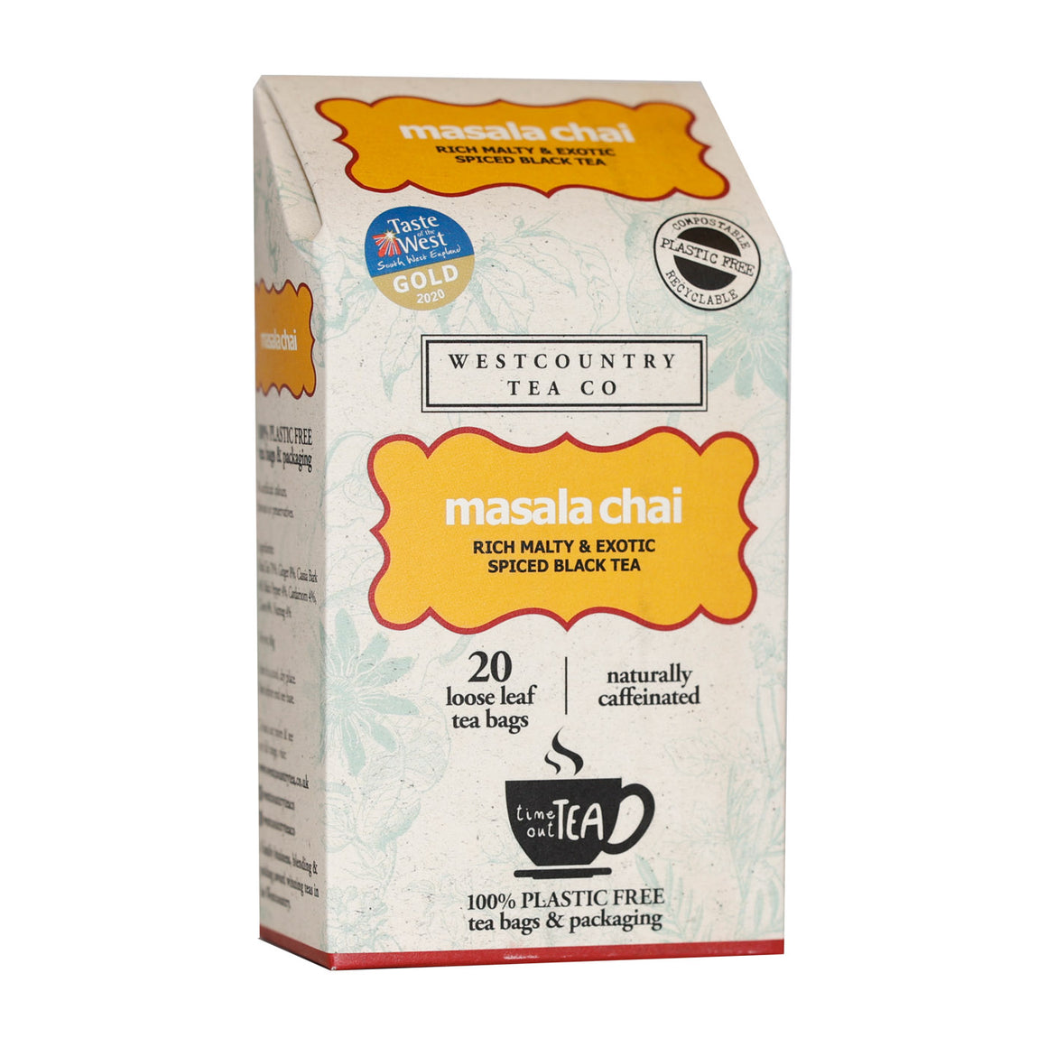 West Country Tea Co. Masala Chai Loose Leaf Tea Bags