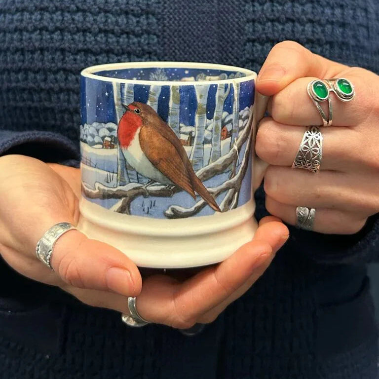 Emma Bridgewater Midnight Robin Small Mug