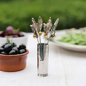 Culinary Concepts Olive Detail Picks Set of Four