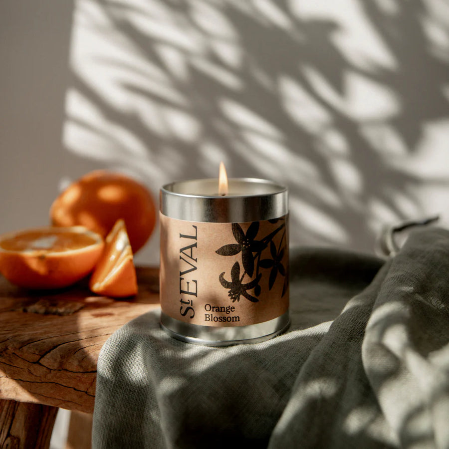 St. Eval Orange Blossom Tin Candle