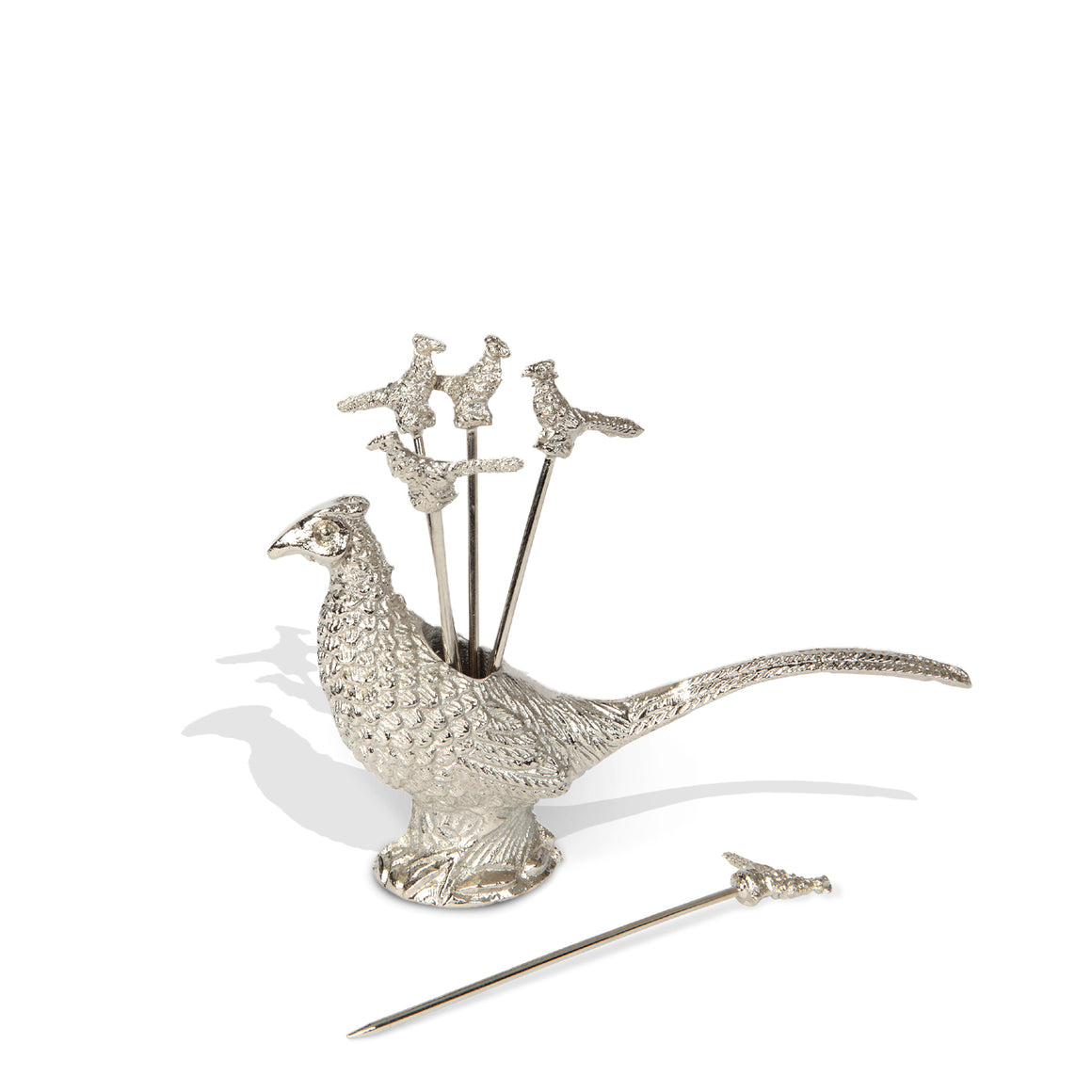 Culinary Concepts Pheasant Olive Pick & Holder Set
