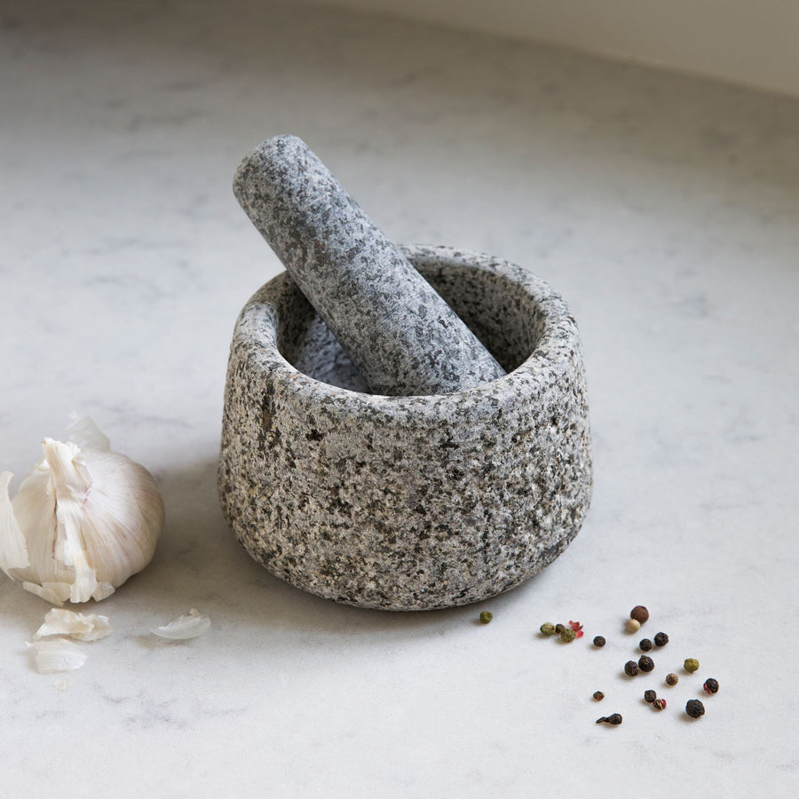 Garden Trading Granite Pestle & Mortar Natural