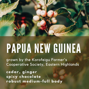 Well Roasted Papua New Guinea Coffee - All