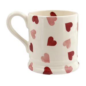 Emma Bridgewater Pink Hearts Mummy Half Pint Mug