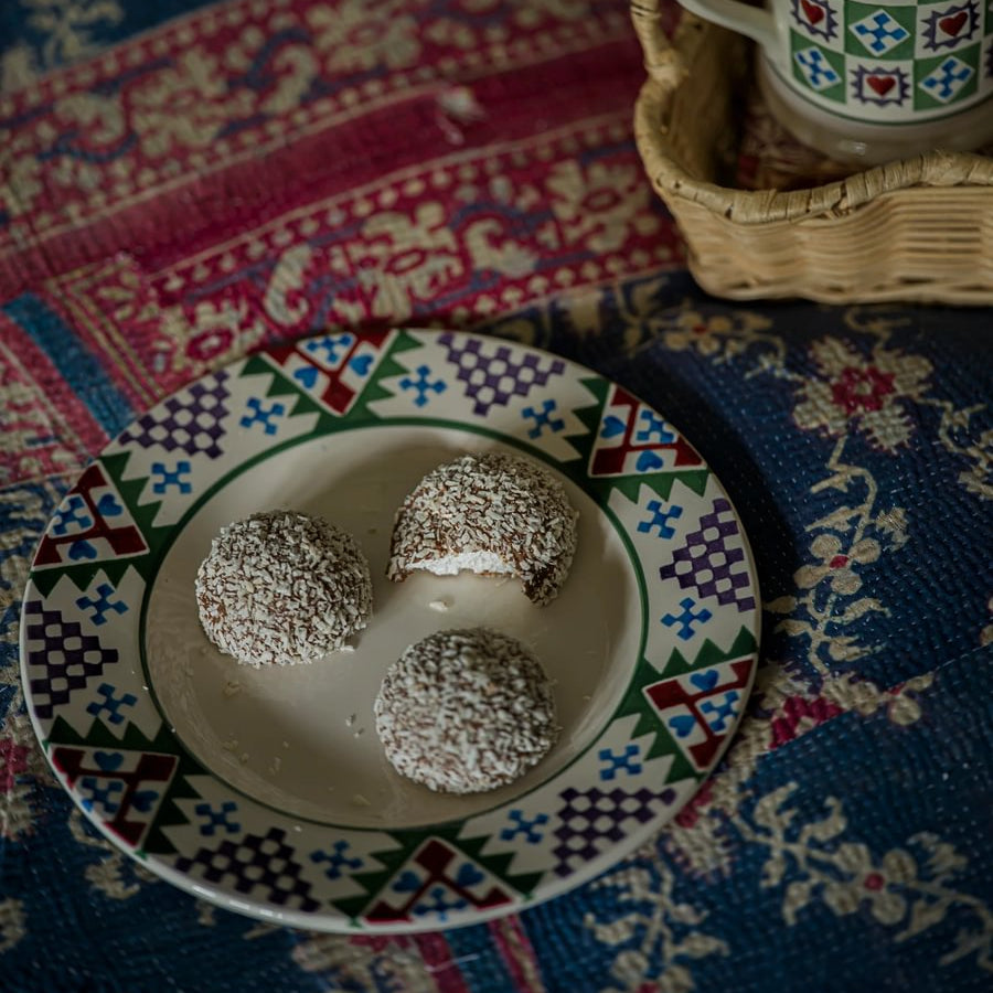 Emma Bridgewater Christmas Quilt 8.5" Side Plate