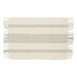 Walton & Co Recycled Taupe Stripe Placemat