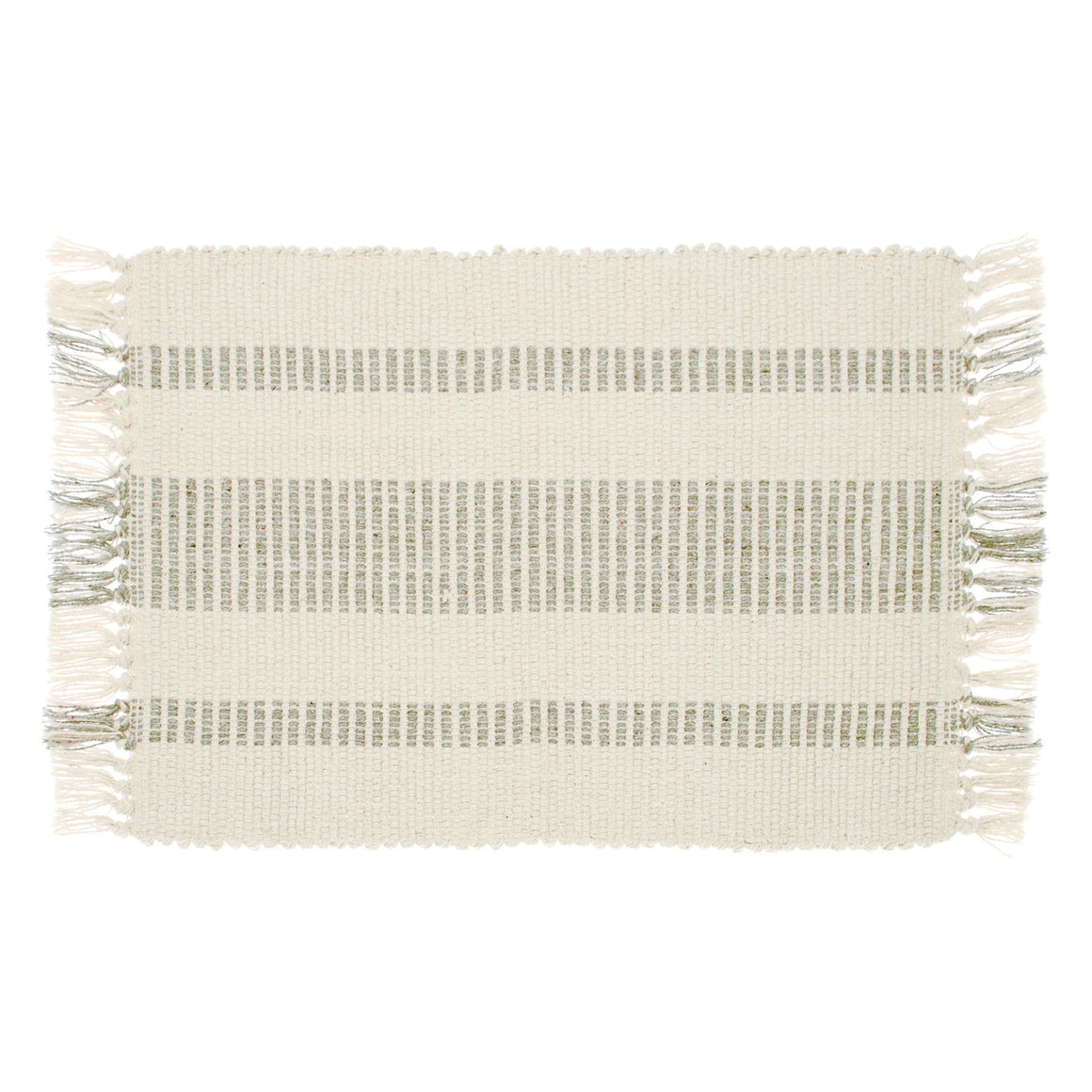 Walton & Co Recycled Taupe Stripe Placemat