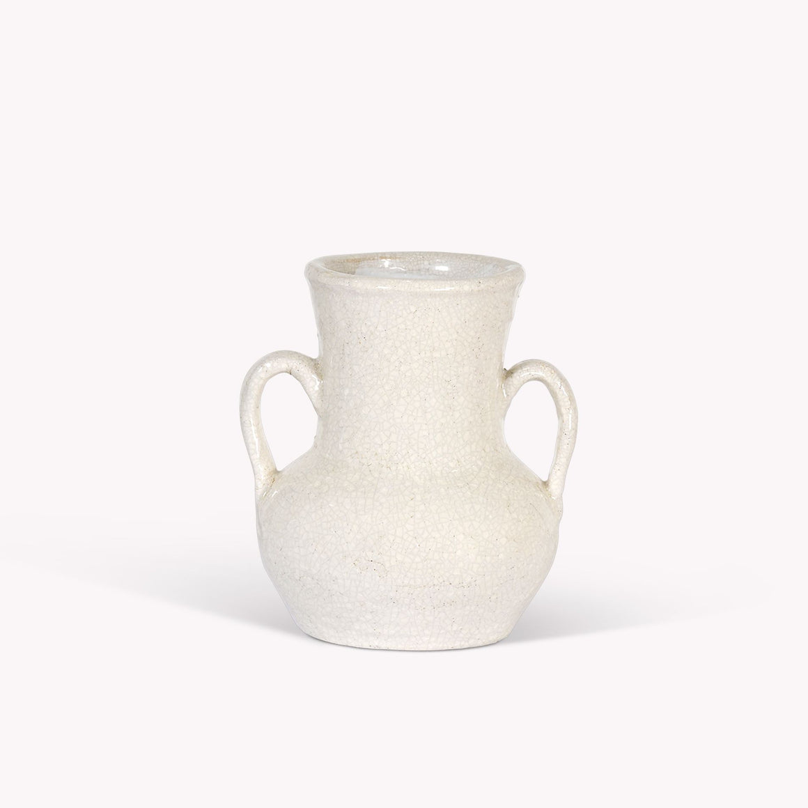 Garden Trading Ravello White Vase with Handles